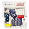 Image 1 : BROOKSTONE HEATED THROW 50 IN X 60 IN
