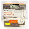 Image 1 : BROOKSTONE SIZE: QUEEN 84 X 90 HEATED BLANKET