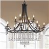 Image 1 : NEW LARGE USHD90037 12 LIGHT CHANDELIER