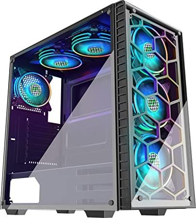 NEW MUSETEX COMPUTER CASE 903 WITH FANS AND MORE