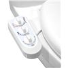 Image 1 : NEW LIVING BASICS HOT/COLD BIDET TOILET SEAT