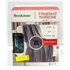Image 1 : BROOKSTONE HEATED THROW 50 IN X 60 IN