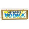 Image 1 : VINTAGE GLASS BAR IMPORTED VODKA DISPLAY