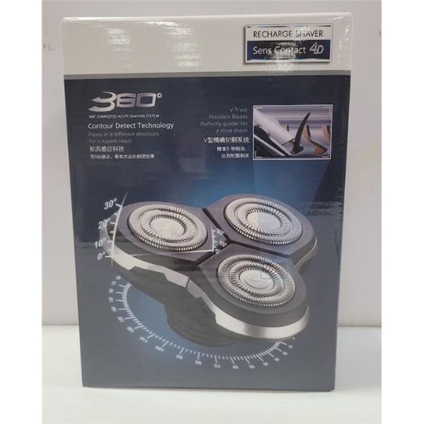 NEW SEALED 360 DEGREE COMPLETED ACUTE SHAVING