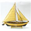 Image 1 : ESTATE OLD LARGE WOOD & CANVAS SAILING