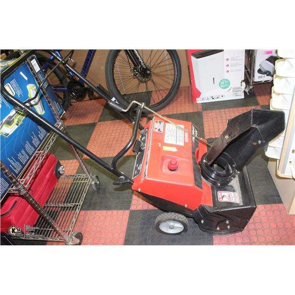 MURRAY 3HP 20  GAS SNOW BLOWER W/KEYS