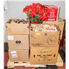 Image 1 : PALLET- ESTATE CHRISTMAS ITEMS