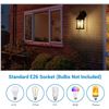 Image 2 : NEW DEWENWILS 2 PACK OF OUTDOOR WALL LIGHTS WITH