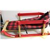 Image 1 : CHILDRENS STREAM RIDGE WOOD SLEIGH WITH