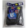 Image 1 : 6PK CREW SOCKS, 12-16 SIZE