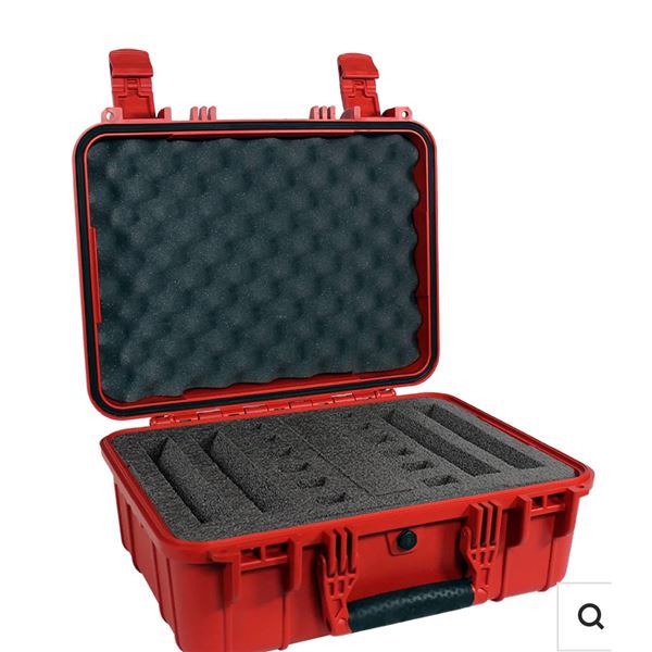 Condition 1 Hard Gun Case in Red