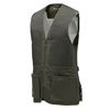 Image 1 : Beretta Franconia Evo Men's Shooting Vest in Green with Brown Shooting Patches L