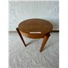Image 1 : Teak Side Table 18H x 16W