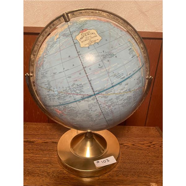 Crams Imperial World Globe 18H x 17W