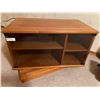Image 1 : Light Oak TV Stand 19H x 31L x 18D