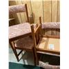 Image 1 : 4 Teak Kitchen Chairs