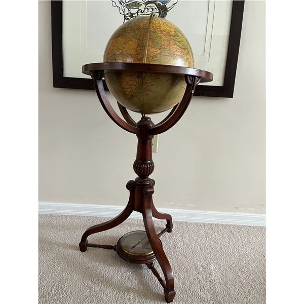 Merzbach & Falk antique globe Brussels 1881