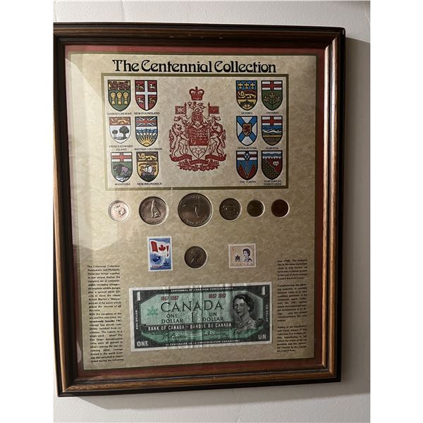 The Centenial Collection Four large coins are made of silver!