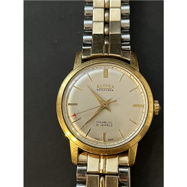 Roamer rotopower vintage inabloc 21 Jewels Swiss Made