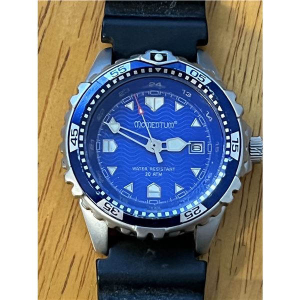 Momentum Vintage Diver's watch designed in Vancouver Canada