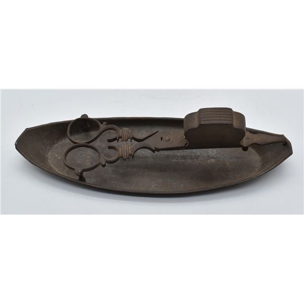 Antique Victorian Wick Trimmer and Candle Snuffer