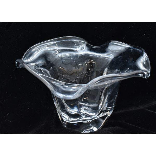 Duncan & Miller Crystal ''Canterbury'' Flared Bowl