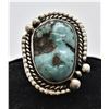 Image 1 : Navajo Sterling Turquoise Ring, Size 7.25