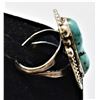 Image 2 : Navajo Sterling Turquoise Ring, Size 7.25