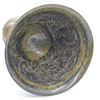 Image 5 : Embossed Metal Pedestal Bowl