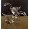 Image 1 : Matched Pair of Glass Canadian Geese Figurines