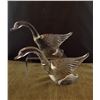 Image 2 : Matched Pair of Glass Canadian Geese Figurines