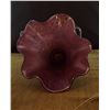 Image 4 : Cased Murano Amethyst & Pearlescent Ruffled Vase