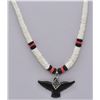 Image 2 : Quail Ridge Shell Heishi Bird Fetish Necklace