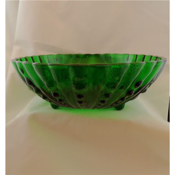 Anchor Hocking Forest Green Bowl