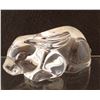 Image 3 : 2 Glass Rabbit Figurines
