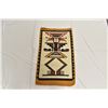 Image 1 : Vintage Mexican Wool Fringed Rug
