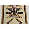 Image 2 : Vintage Mexican Wool Fringed Rug
