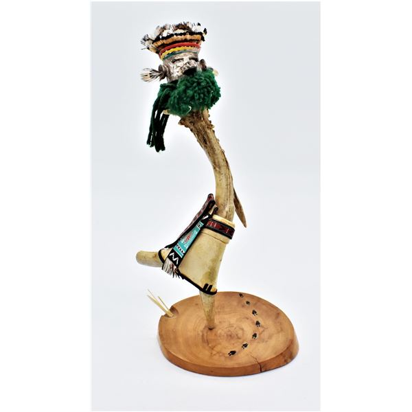 Antler Morning Singer Kachina by II Kan II