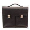 Image 1 : Louis Vuitton Black Leather Briefcase