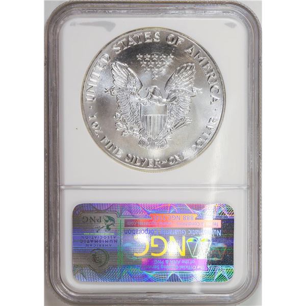 1987 American Silver Eagle .999 Fine Silver Dollar Coin NGC MS69