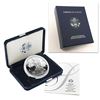 Image 1 : 2004-W $1 American Silver Eagle Dollar Proof Coin w/Case & COA
