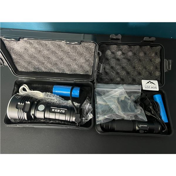 *NEW* Lot of 2 Tactical Flashlights