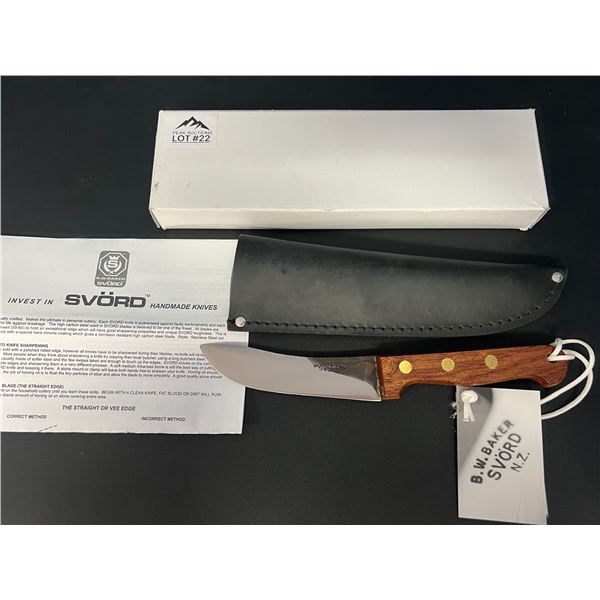 *NEW* Lot of 1 SVORD Handmade Knife w/ Sheath