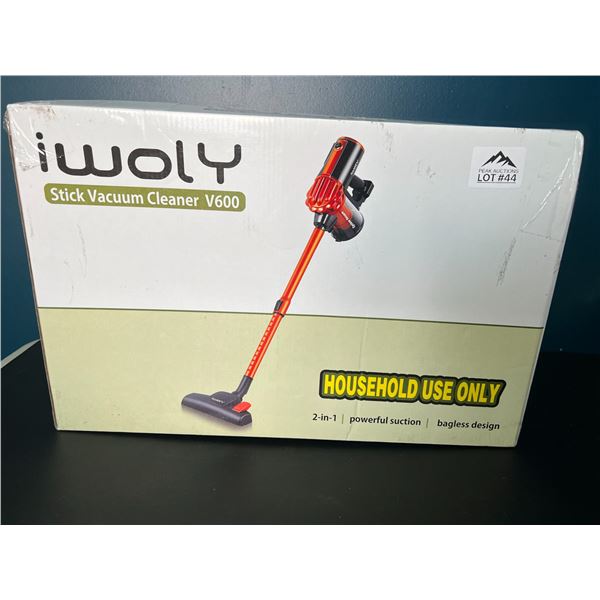 *NEW* Lot of 1 iWoly Stick Vacuum Cleaner V600