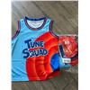 Image 1 : *NEW* Lot of 2 TuneSquad Basketball Jerseys for Youth (Size Medium)