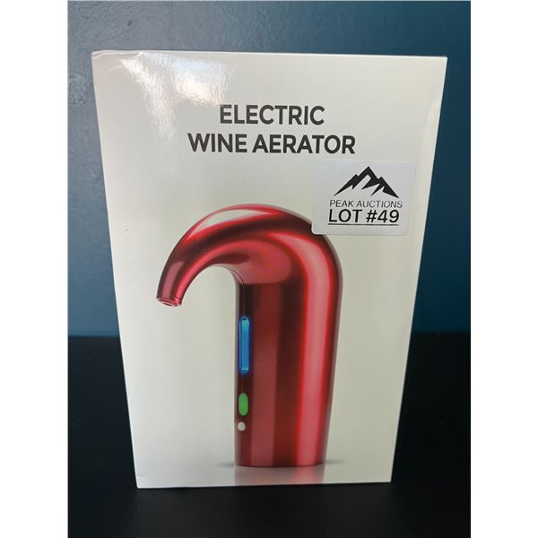 *NEW* Lot of 1 Electric Wine Aerator