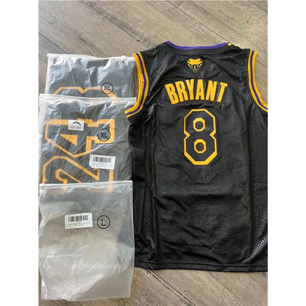 *NEW* Lot of 3 Bryant Jerseys for Men (Size XL & L)