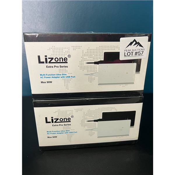 *NEW* Lot of 2 Multi-Function AC Power Adapters