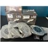 Image 1 : *NEW* Lot of 8 LED Solar Ground Lights