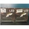 Image 3 : *NEW* Lot of 8 LED Solar Ground Lights